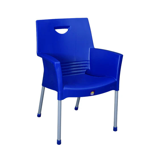 Boss BP-317 Mega Jhony Pure Plastic Chair with Steel Legs