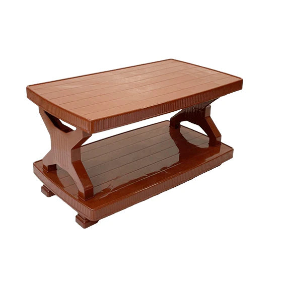 Boss BP-334 Vista Rattan Pure Plastic Double Shelf Table (Small)