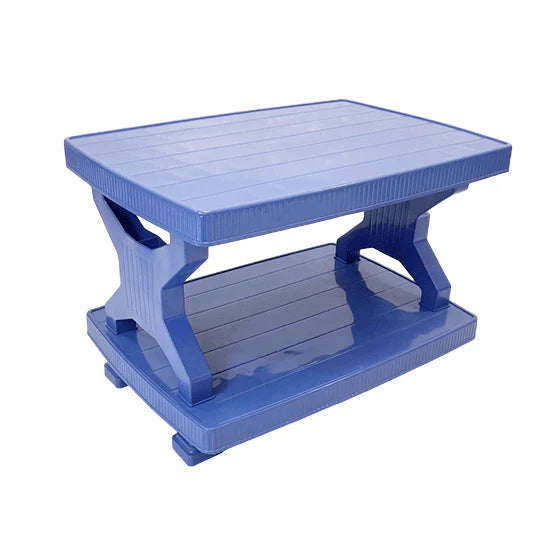Boss BP-334 Vista Rattan Pure Plastic Double Shelf Table (Small)