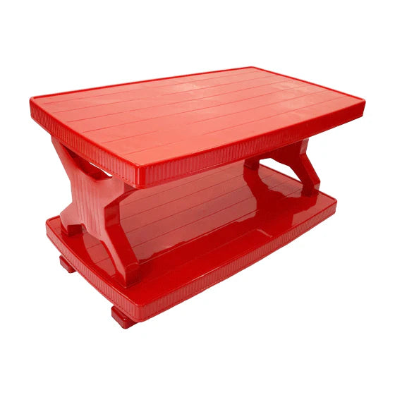 Boss BP-334 Vista Rattan Pure Plastic Double Shelf Table (Small)