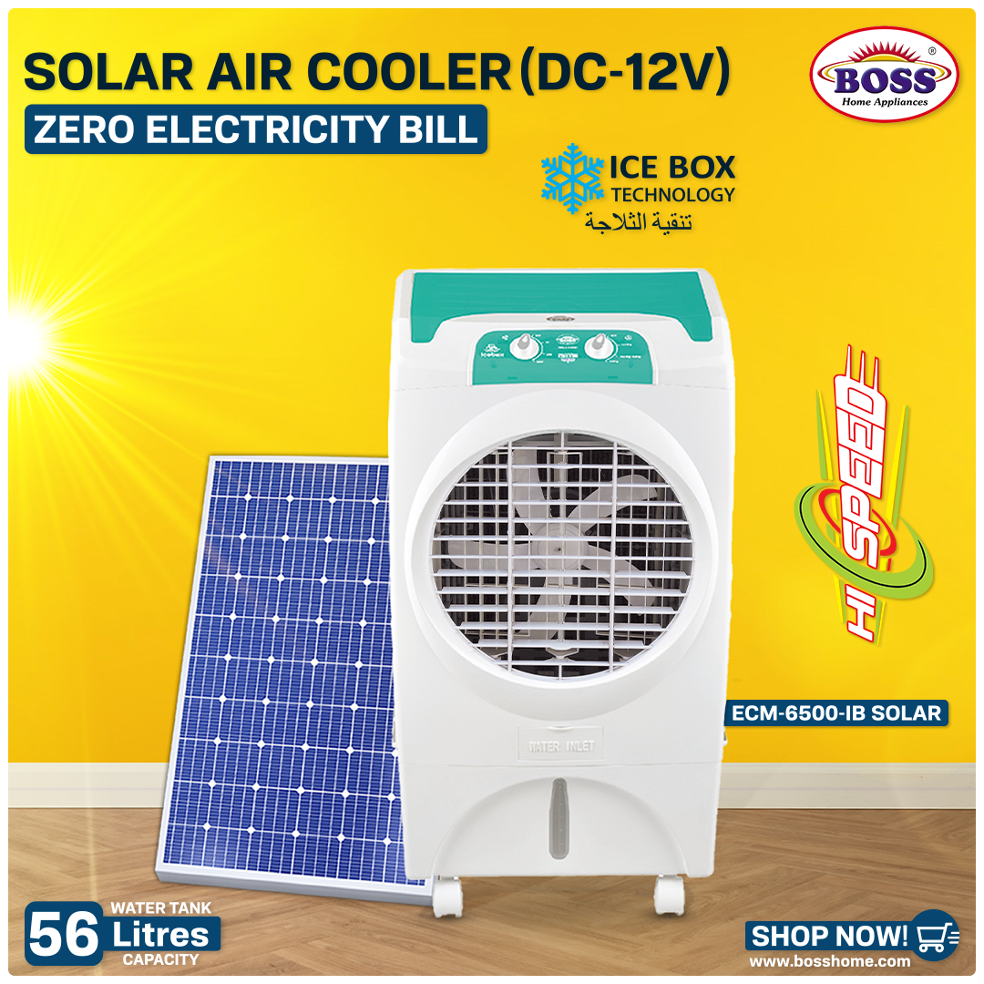 Solar Air Cooler ECM 6500 IB Green
