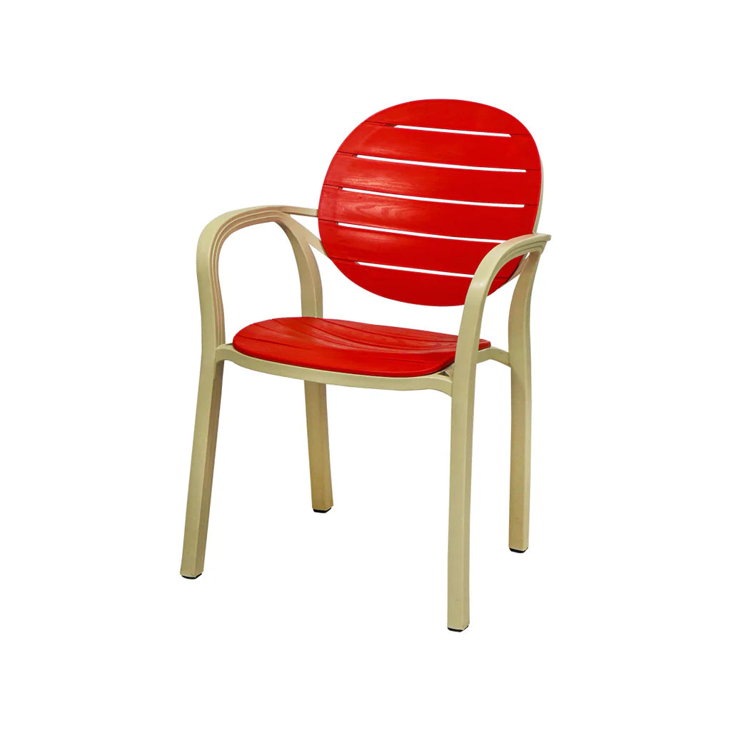 SAAB SP-675 New Full Plastic Indoor and Outdoor Spectrum Patti Chair